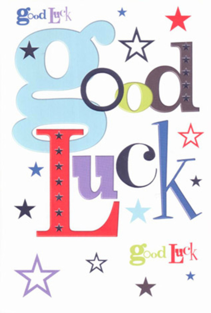 With its jubilant design and exuberant colour palette, this luck-themed card radiates enthusiasm from the heart of Colliers Wood. Each letter brims with life: broad, airy blue; slender ebony black; lively scarlet; all harmonised by a constellation of stars that seem to leap across the paper. Dots of navy, sunny yellow, rich purple, and bright green animate the white background, invoking the cheerful energy often felt during market days on Merton High Street. The smooth, thick cardstock hints at quality, echoing the feel of a hand-tied bouquet carried home from Colliers Wood Flowers. This card's vivacious composition feels like a friend cheering you on from the sidelines-a visual equivalent to applause for a dream realized. Ideal for moments of bold transition, whether congratulating a new Colliers Wood neighbour or offering encouragement before an important audition or exam, it's more than a message-a keepsake charged with hope, sparkling with the belief and supportive energy that define this local community.